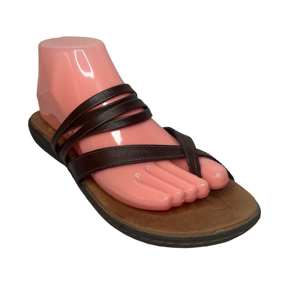 boc Alisha Leather Strappy Sandals